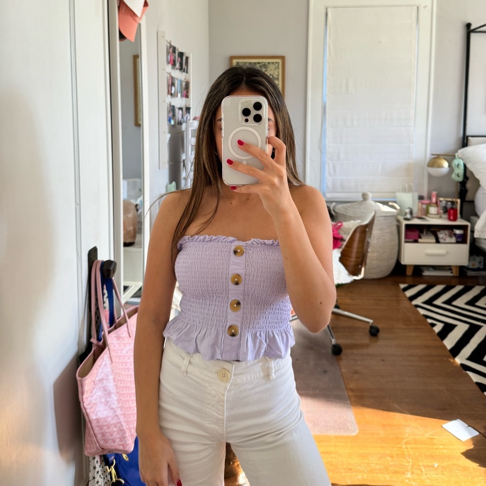 Pacsun purple tube top size xs